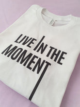 Load image into Gallery viewer, 'Live in the Moment' Short-Sleeve Premium T-Shirt - Peaucafe