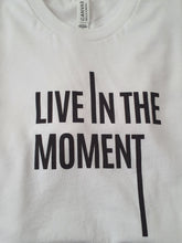 Load image into Gallery viewer, 'Live in the Moment' Short-Sleeve Premium T-Shirt - Peaucafe
