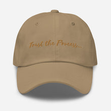 Load image into Gallery viewer, 'Trust the Process' Embroidered Dad Hat - Peaucafe