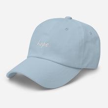 Load image into Gallery viewer, 'hope' Embroidered Dad Hat (Personalisation available) - Peaucafe
