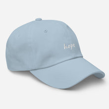 Load image into Gallery viewer, 'hope' Embroidered Dad Hat (Personalisation available) - Peaucafe
