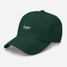 Load image into Gallery viewer, 'hope' Embroidered Dad Hat (Personalisation available) - Peaucafe