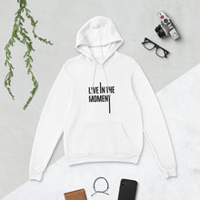 Load image into Gallery viewer, 'Live in the Moment' Pullover Hoodie - Peaucafe