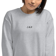 Load image into Gallery viewer, Embroidered Personalisation Sweatshirt - Love, Hayat