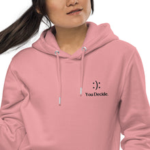 Load image into Gallery viewer, 'You Decide' Embroidered Essential Eco Hoodie - Love, Hayat
