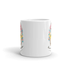 Load image into Gallery viewer, 'Flowers need time to bloom. So do you.' Mug - Peaucafe