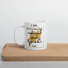 Load image into Gallery viewer, 'I AM' - White Glossy Mug - Love, Hayat