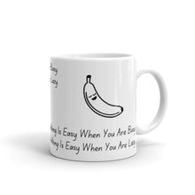 Load image into Gallery viewer, 'Busy, Lazy' - White Glossy Mug - Love, Hayat