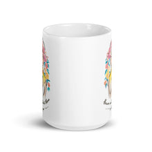 Load image into Gallery viewer, 'Flowers need time to bloom. So do you.' Mug - Peaucafe