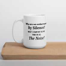 Load image into Gallery viewer, 'Noise' - White Glossy Mug - Love, Hayat