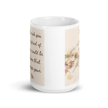 Load image into Gallery viewer, 'Risk' White glossy mug - Peaucafe