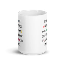 Load image into Gallery viewer, 'Mirror' White Glossy Mug - Peaucafe