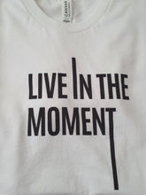 Load image into Gallery viewer, &#39;Live in the Moment&#39; Short-Sleeve Premium T-Shirt - Peaucafe
