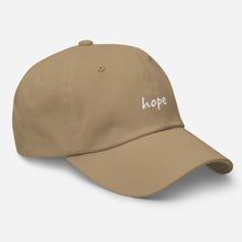 Load image into Gallery viewer, &#39;hope&#39; Embroidered Dad Hat (Personalisation available) - Peaucafe
