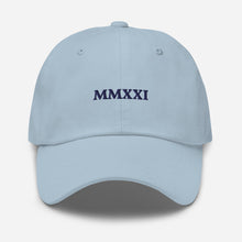Load image into Gallery viewer, &#39;MMXXI&#39; - 2021 Embroidered Dad Hat - Peaucafe
