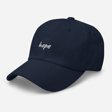Load image into Gallery viewer, &#39;hope&#39; Embroidered Dad Hat (Personalisation available) - Peaucafe
