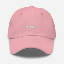 Load image into Gallery viewer, &#39;hope&#39; Embroidered Dad Hat (Personalisation available) - Peaucafe
