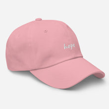 Load image into Gallery viewer, &#39;hope&#39; Embroidered Dad Hat (Personalisation available) - Peaucafe
