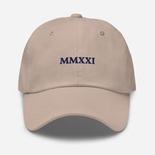 Load image into Gallery viewer, &#39;MMXXI&#39; - 2021 Embroidered Dad Hat - Peaucafe
