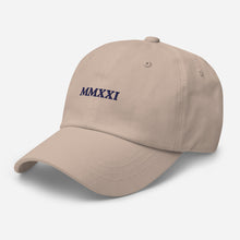 Load image into Gallery viewer, &#39;MMXXI&#39; - 2021 Embroidered Dad Hat - Peaucafe
