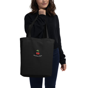 'Sweet like a Cherry' Embroidered Eco Tote Bag - Love, Hayat