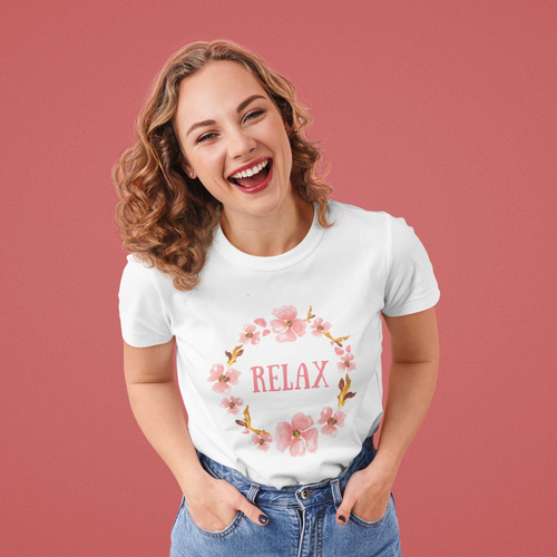 Short-Sleeve 'Relax' Premium T-Shirt - Peaucafe