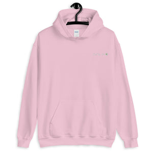'C'est La Vie' Embroidered Hoodie - Peaucafe