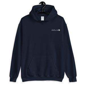 'C'est La Vie' Embroidered Hoodie - Peaucafe