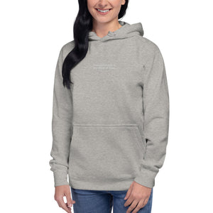 'Procrastination' Embroidered Minimalist Premium Hoodie - Peaucafe
