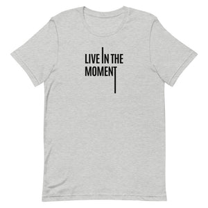 'Live in the Moment' Short-Sleeve Premium T-Shirt - Peaucafe