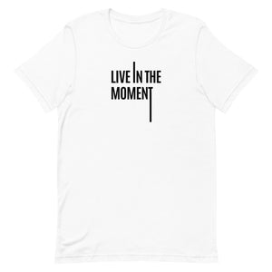 'Live in the Moment' Short-Sleeve Premium T-Shirt - Peaucafe