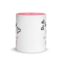 Load image into Gallery viewer, &#39;Follow your Heart&#39; Mug with Colour Inside - Love, Hayat
