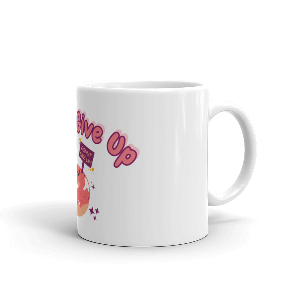 'Donut Give Up' Mug - Peaucafe