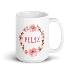 'Relax' Mug - Peaucafe