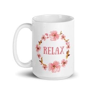 'Relax' Mug - Peaucafe