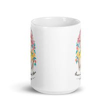 Load image into Gallery viewer, &#39;Flowers need time to bloom. So do you.&#39; Mug - Peaucafe
