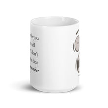 Load image into Gallery viewer, &#39;Remember&#39; White glossy mug - Peaucafe
